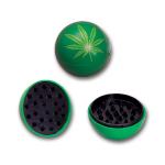 Moulins à Herbes cannabis Grinder Balls - Green Leaf