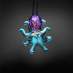 pipes cannabis Molino Glass Necklace - Octopus