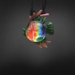 pipes cannabis Molino Glass Necklace - Fish