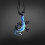 pipes cannabis Molino Glass Necklace - Gecko