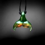 pipes cannabis Molino Glass Necklace - Whale Tail