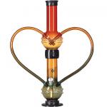 pipes cannabis Acryl bong double colored
