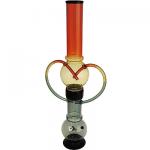 pipes cannabis Acryl bong double colored