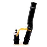 pipes cannabis Acrylic waterpipe - black with reservoir