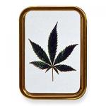 Weed Leaf Stash Tin