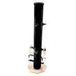 Acrylic ice bong black with spikes