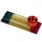 Acrylic rasta pipe