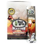 Blunt Wrap Double Platinum 2x - Cognac Flavored Cigar Wraps - Single Pack
