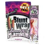 Papiers à Rouler cannabis Platinum Blunt Wraps- Purple
