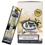 Blunt Wrap Double Platinum 2x - French Vanilla Flavored Cigar Wraps - Box of 25 Packs