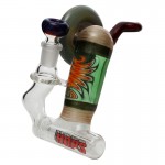 HOPS - Worked Inline Bubbler with Slide - Red Label