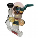 HOPS - Worked Inline Bubbler with Slide - Red Label