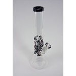 Beaker Based Bong - Black/Red