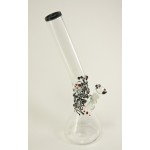 Beaker Based Bong - Lazyboy - Black/Red