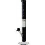 'Blaze' Premium Glass Percolator Icebong in black