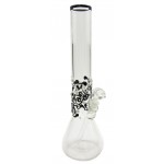 Beaker Based Bong - Black and White