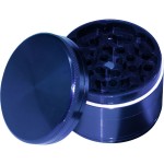 Moulins à Herbes cannabis Aluminium Grinder 4 part blue