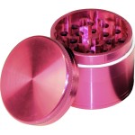 Moulins à Herbes cannabis Aluminium Grinder 4 part pink