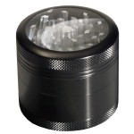 Moulins à Herbes cannabis 4 Part Window Grinder - Black