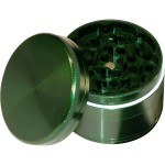 Moulins à Herbes cannabis Aluminium Grinder 4 part green