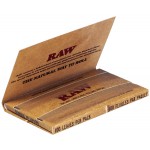 Papiers à Rouler cannabis Raw Natural - Wide Double Papers -One Pack