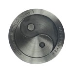 Yin Yang Stamp Metal Plate | Custom Piece for Piecemaker Pollen Press