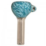 Glass Slide Bowl - Inside Out Frit Swirl - Choice of 3 colors