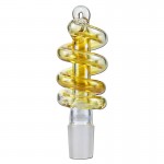 Blaze Glass - Removable Single Coil Spiral Percolator 18.8mm