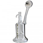 Black Leaf - Octobong 15-arm Perc Bubbler with Disc Screen Slide Bowl