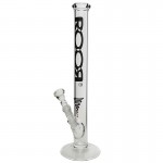 ROOR - 5.0mm Black Logo Bong - 45cm