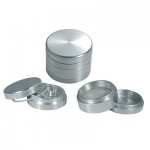 Large aluminium grinder with screen