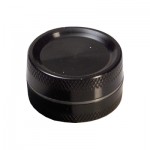 Moulins à Herbes cannabis Mini Aluminum Grinder - Black - 2-part