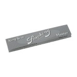 Smoking Silver King Size Extra-Slim Rolling Papers - Box of 50 packs