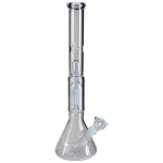 8-arm Perc Beaker Base Glass Ice Bong - 45cm