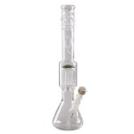 WS - Messias Illusion Glass Bong - 12-arm Perc Color - 18.8mm