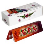 Snail Deluxe Old Skool Collection - King Size Slim Rolling Papers with Filter Tips - Box of 4 packs
