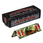 Papiers à Rouler cannabis Snail Deluxe Amsterdam Collection - King Size Slim Rolling Papers with Filter Tips - Box of 4 packs