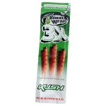 Papiers à Rouler cannabis Blunt Wrap 3x - Kush Flavored Cigar Wraps - Box of 15 packs
