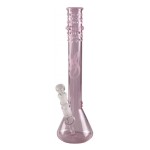 Weed Star - Pink Messias Illusion Glass Bong
