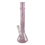 Weed Star - Pink Messias Illusion Beaker Base Glass Tube