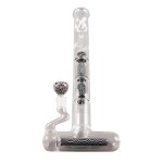 Weed Star - Big Lazy Stemless Inline Perc Ice Bong - 18.8mm