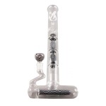 WS - Big Lazy Stemless Inline Perc Bong - 18.8mm