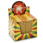 JaJa Rasta Colored Paper Filter Tips - Box of 100 packs