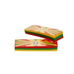 Papiers à Rouler cannabis JaJa Rasta Colored Paper Filter Tips - Single Pack
