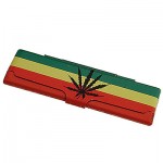 King Size cigarettepaperbox Rasta/Leaf