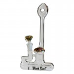 pipes cannabis Black Leaf - Sunny Afternoon Inline Perc Glass Bubbler