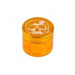 Moulins à Herbes cannabis Aluminum Grinder - Skull - 4-part - Gold or Silver