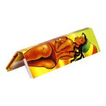 Snail Deluxe Rasta Reggae Collection - King Size Slim Rolling Papers with Filter Tips - Single Pack