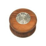 Moulins à Herbes cannabis The Bulldog Amsterdam - Molina Wooden Herb Grinder - 2 part