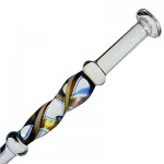 pipes cannabis Magic Glass - Disc-End Glass Poker - Colored Glass Section